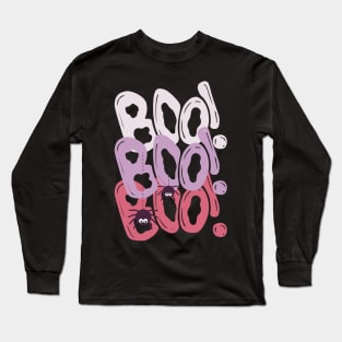 ิboo boo boo Long Sleeve T-Shirt